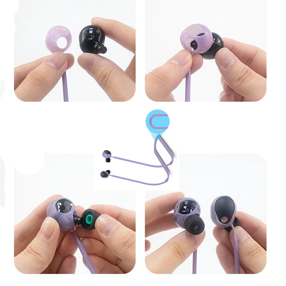 Sony Headphone Wf-1000Xm5 - Ремешок-фиксатор для наушников Sony WF-1000XM5: цветной,