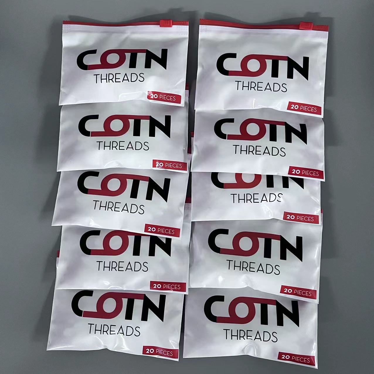 Cotton Wick Organic - 10 пакетов хлопковый фитиль PreBuilt органический