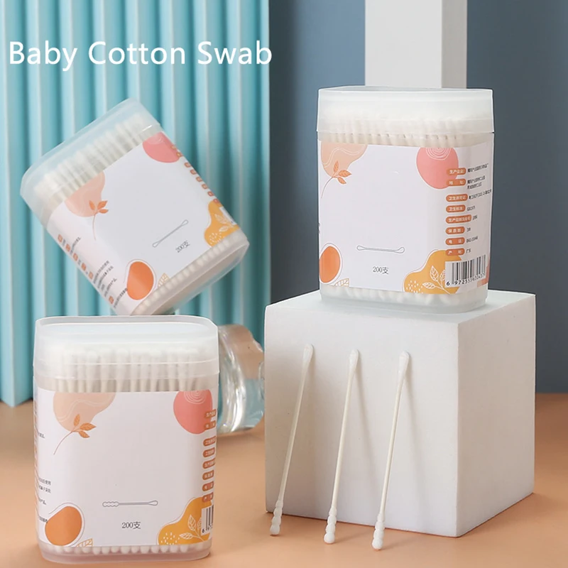 Cotton Wick Organic - Палочки из хлопка, 400 шт., органические