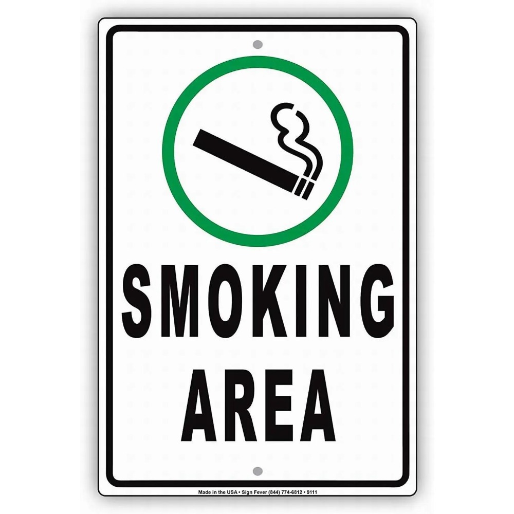 Vaping Shop - Винтажная металлическая табличка-вывеска 12x16 дюймов с