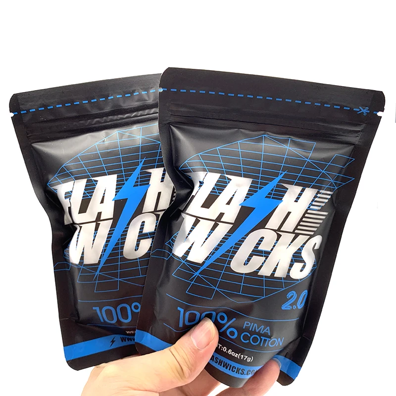 Cotton Wick Organic - Vmiss Flash Wicks PIMA органический хлопок