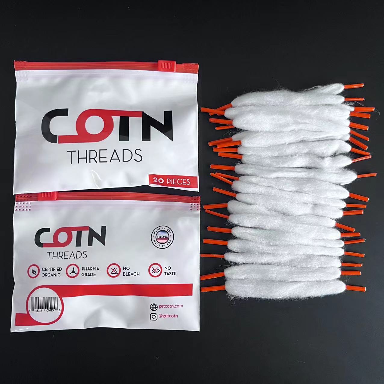 10 пакетов хлопковый фитиль Pr – обзор и цена Cotton Wick Organic