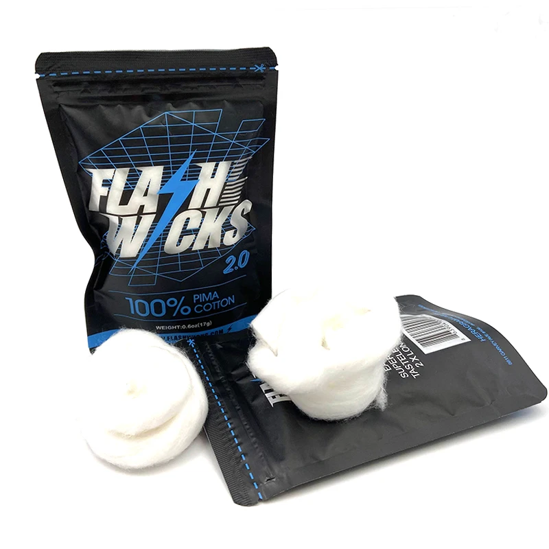 Vmiss Flash Wicks PIMA органич – обзор и цена Cotton Wick Organic